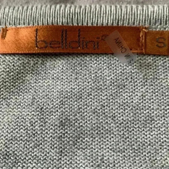 Bellini delicate knit sweater with 3/4 sleeves and v neck - Picture 6 of 8